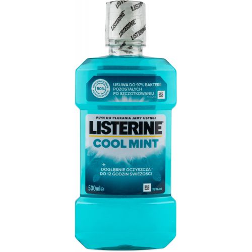 Listerine �stn� voda Cool Mint 500 ml Listerine �stn� voda Cool Mint 500 ml